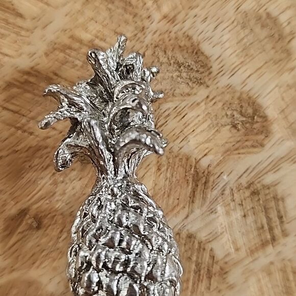 Pewter Pineapple Cheese~Crudite Fork - Picture 3 of 5